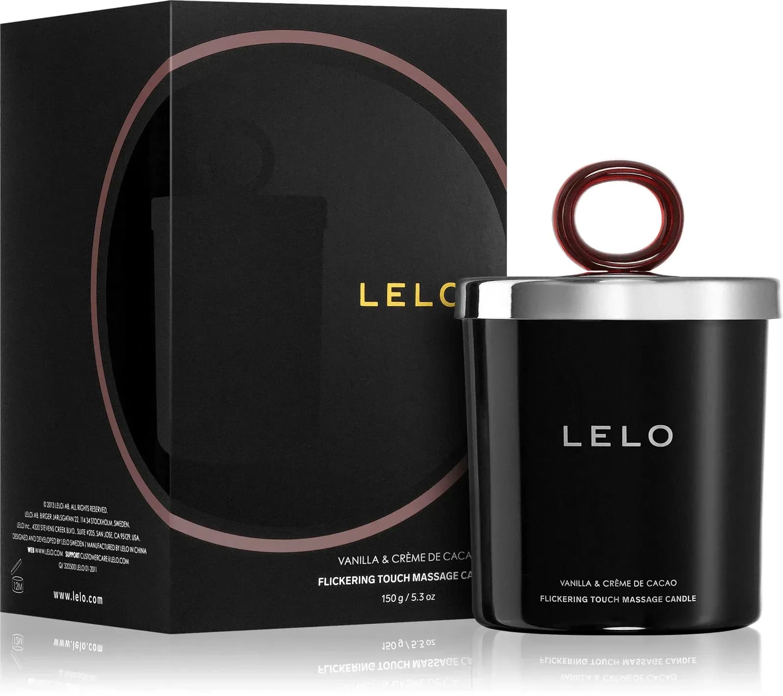 Lumânare Premium pentru Masaj LELO - Vanilla & Crème de Cacao, imagine 1