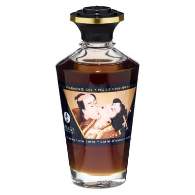 Ulei Afrodisiac Termic • Shunga Creamy Love Latte, imagine 1